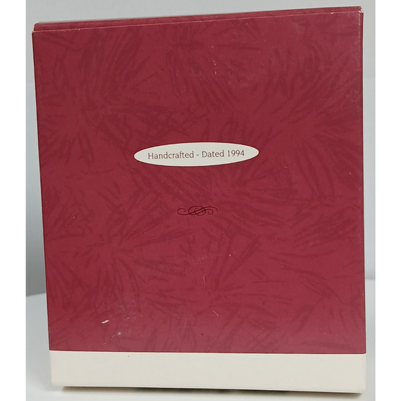 Hallmark Red Hot Holiday 1994 Christmas Keepsake Ornament Firefighter Fire Bear - Picture 10 of 10